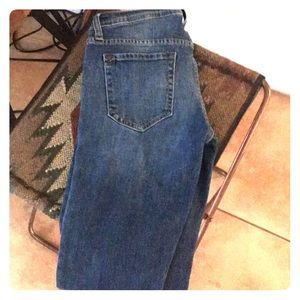 Genetic denim blue jeans